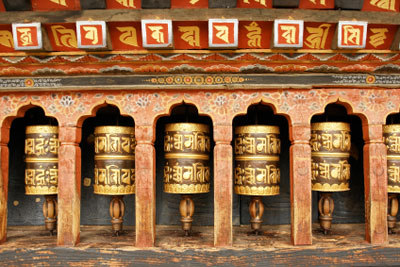 Prayer wheels